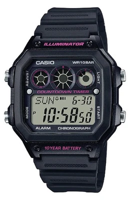 Casio F-91W-1DG Orologio Digitale Uomo: Classico Sportivo Con Display LCD E Allarme