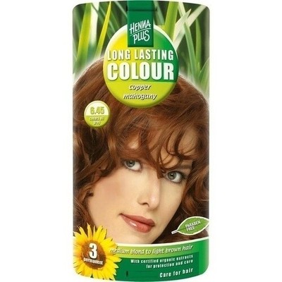 HENNAPLUS Long Lasting copper mahogany 6,45, 100 ml PZN 00099783