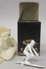 rare white Marx 60mm DOWNHILL SKIER Rugby Knitting Mills MINT IN BOX