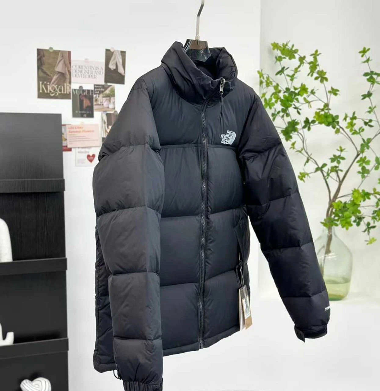 💛 The North Face 1996 Nuptse 'All Black' Men's Size image 3