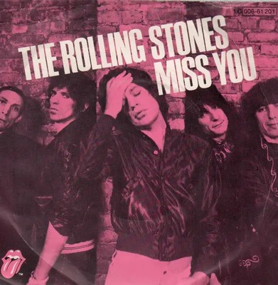 The Rolling Stones Miss You / Far Away Eyes Vinyl Single 7inch NEAR MINT
