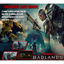 Predator: Badlands 2025 DVD Sci-Fi Action Thriller Region Free