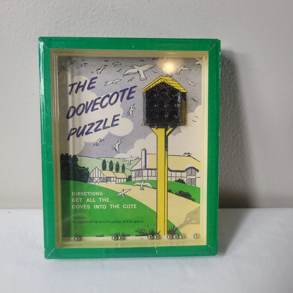 Lot 6 Vintage 1940's R.J. Series Dexterity Tilt Puzzles R. Journet & Co. England - Image 3 of 4