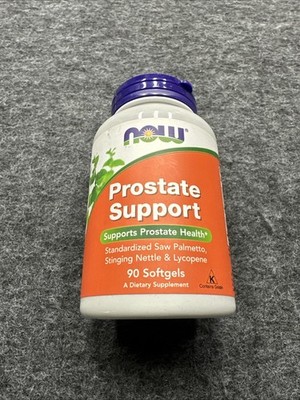 NOW FOODS Prostate Support - 90 Softgels - Exp 4/2028