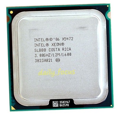   Xeon X5472 3 GHz LGA771 4 cores 4 threads SLASA CPU Processor 12 MB *lh