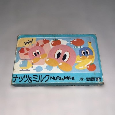 Nuts & Milk Hudson Famicom Nintendo NES NTSC-J Japan Import with Manual