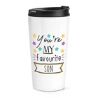 You're My Favourite Son Stars Travel Mug Cup Worlds Best Awesome Family Funny