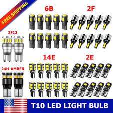 50x T10 5-smd Led Interior Light Bulb Super White 6500k 921 194 192 168 2825 W5w 50x T10 5-smd Led Interior Light Bulb Super White 6500k 921 194 192 168 2825 W5w