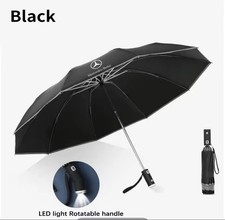 Mercedes Benz  Car Automatic Folding Windproof UV Sunshade Umbrella