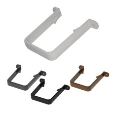 Square UPVC Downpipe Gutter 65mm FloPlast Rainwater PVC Guttering Drainage