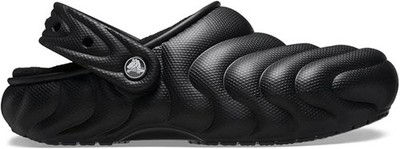 Crocs Adult Classic Lined Overpuff Clogs Black Sandals Men\'s Size 8 / Women\'s 10 Crocs Classic Lined Overpuff Clog Black 210059-001 Slip-on  main image 3