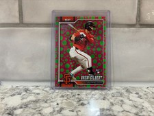 2026 Topps Series 1 BB - Pink / Green Polka Dots - Drew Gilbert RC Giants # 155