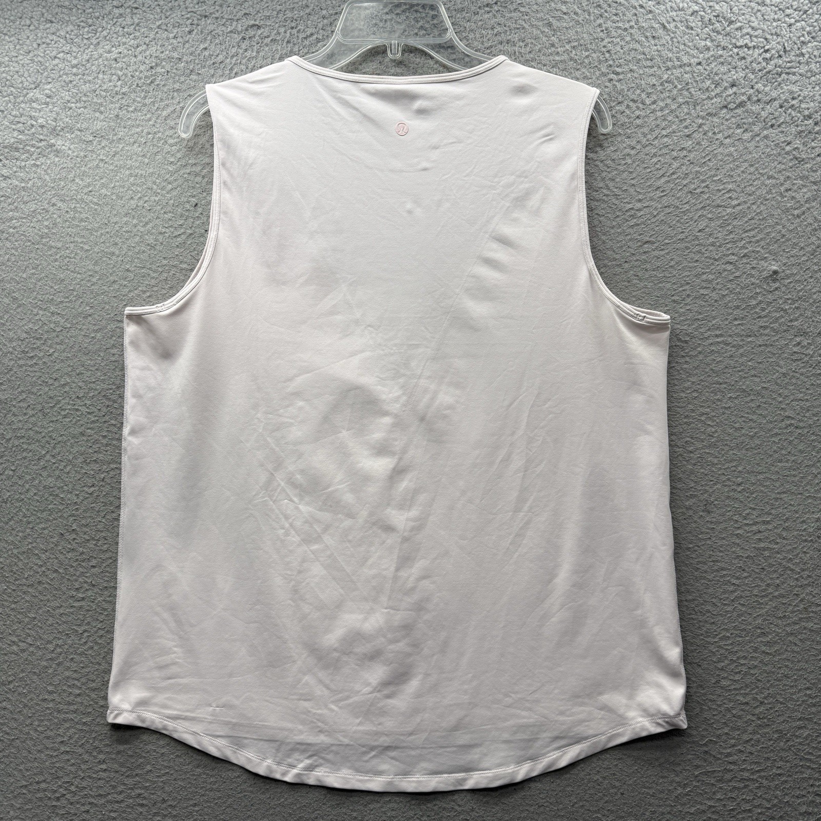Lululemon Lab Edge Sleeveless Tank Top Tee Plank Luxtreme Mesh Blush Pink 12 image 6