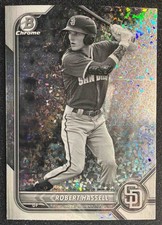 2022 Bowman Chrome Robert Hassell Prospects B&W Mini Diamond Refractor #BCP-169