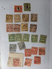 Suisse: lot de timbres et lettres anciens
