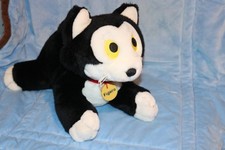 Disney Store FIGARO Cat 12" Pinocchio Plush Toy Vintage