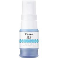 Canon GI-55 C (Cyan) Original-Tinte Blau (6292C001) 40Ml Flasche / 3000 Seiten