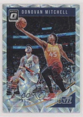 2018 Panini Donruss Optic Premium Box Set Prizm 249/249 Donovan Mitchell #63 k1k