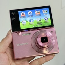 Samsung MV800 Digital Camera Selfie Flip-out Vlog 5x Zoom 16.1MP Pink -90 New