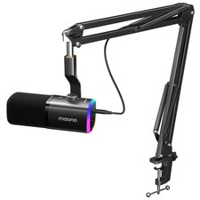 XLR/USB Gaming Microphone for PC, Dynamic Computer