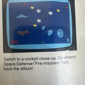 Intellivision Space Battle NEW SEALED