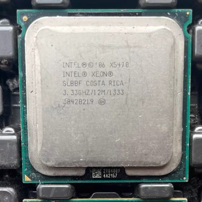 Intel Xeon X5470 3.33GHz Quad-Core LGA775 CPU Processor No Adapter (QX9650)