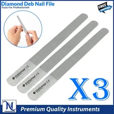Professional Diamond Nail File – Washable Manicure Pedicure Tool