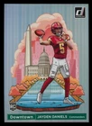 2024 Donruss: # 16 Jayden Daniels Downtown Oversize Refractor RC NM-MT OR BETTER