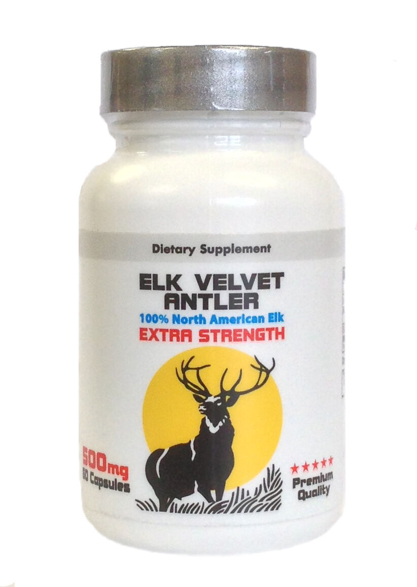 Elk Velvet Regular discount Antler Powder. Extra Popular overseas 500mg Joint 30 Strength Healthy
