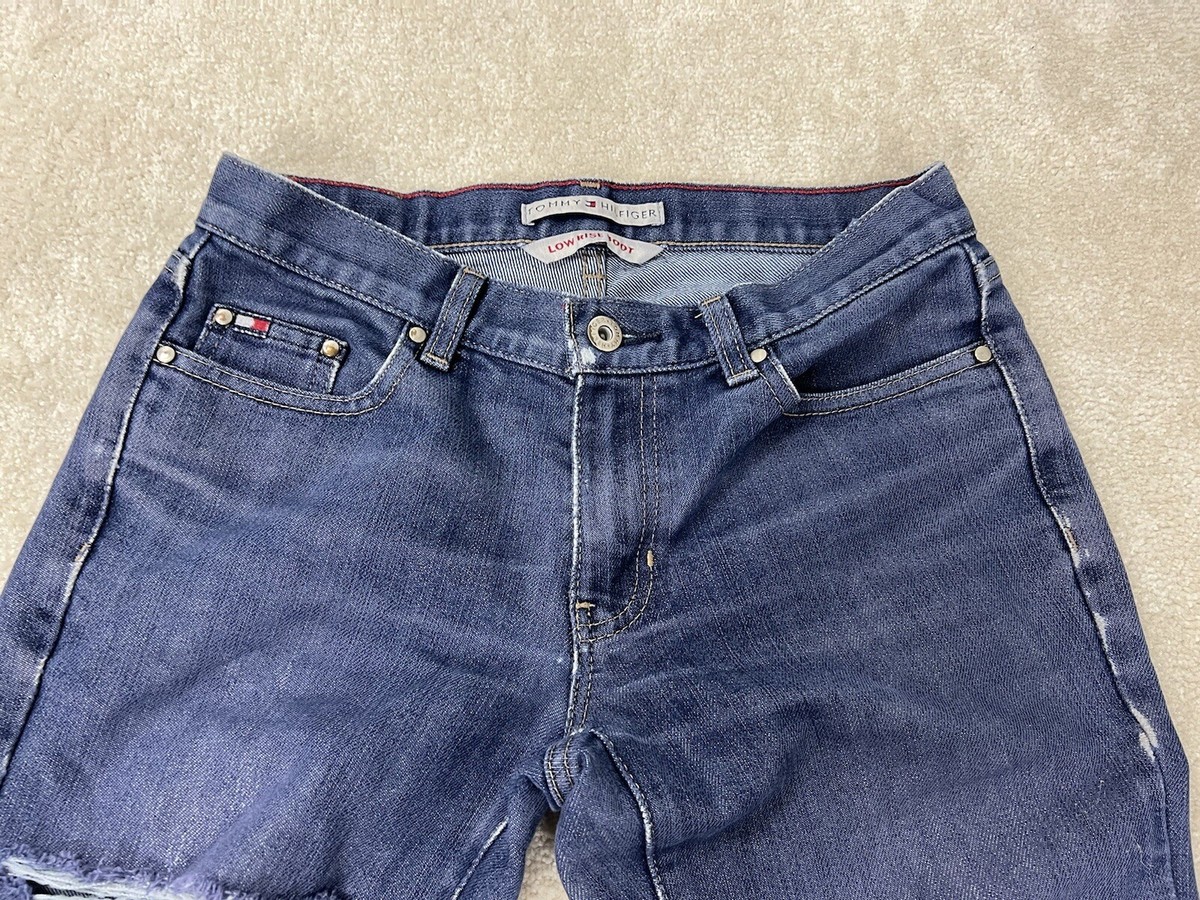 Vintage Tommy Hilfiger Jeans Womens 28 X 31 Low Rise Boot 90s 