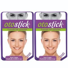 Otostick 2 Pack Cosmetic Protruding Ear Corrector - Ear Pinning without Surgery