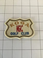 Vintage Koga Golf Club KGC, Japan Patch # 44