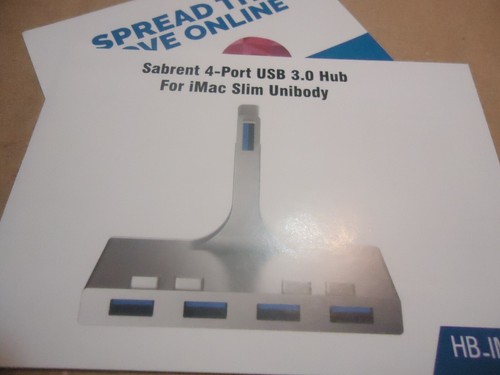 Sabrent 4-Port USB 3.0 Hub for Imac Slim Uni-Body (HB-IMCU) Style Name:Imac H... - Bild 13 von 17