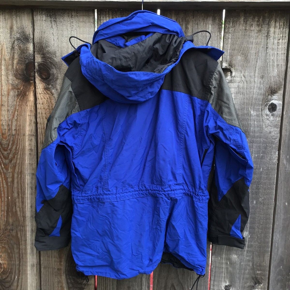 Vintage 90s The North Face black blue ski snow snowboard jacket