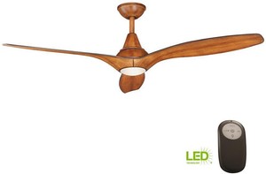 Ceiling Fan With Light Kit 56 In 3 Blade Led Indoor Distressed