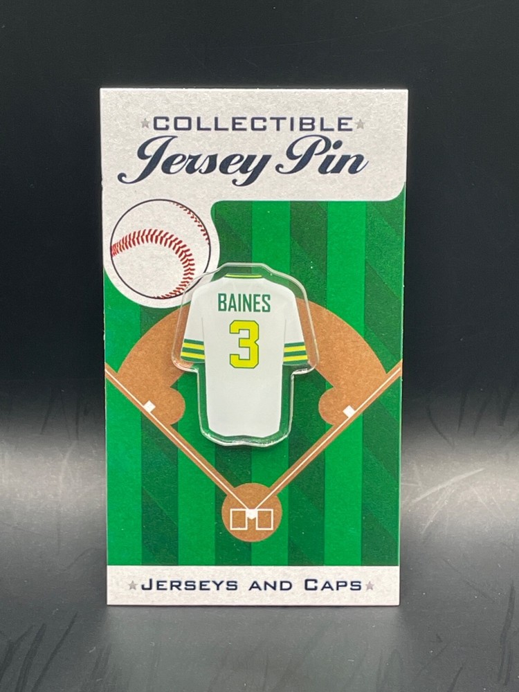 Oakland Athletics Harold Baines jersey lapel pin-Classic Collectible-HOF 2019