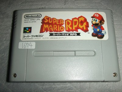 Super Mario Rpg Nintendo Super Family Computer Sfc Snes 1674 Ebay