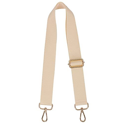 Wide Purse Strap Adjustable Handbag Strap Replacement Shoulder All Beige
