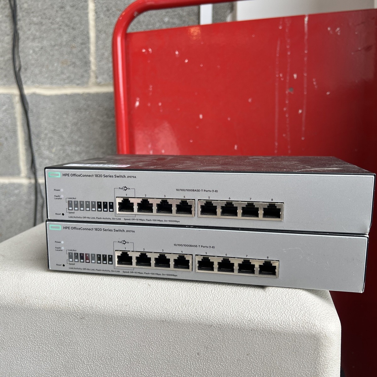 HPE J9979A Office Connect 1820 Series Switch 10/100/1000BASE-T 8