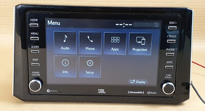 Toyota Corolla 2019 JBL Gracenote SiriusXM Navigation screen