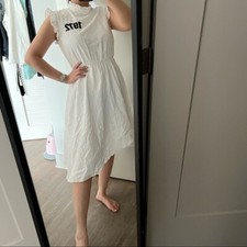 Grey lab Los Angeles asymmetrical dress Size S Dec Sale