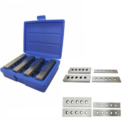 8 Pieces 1/2x6 inch Alloy Steel Parallel Precision Gauge +/- .0003 inch Accurate