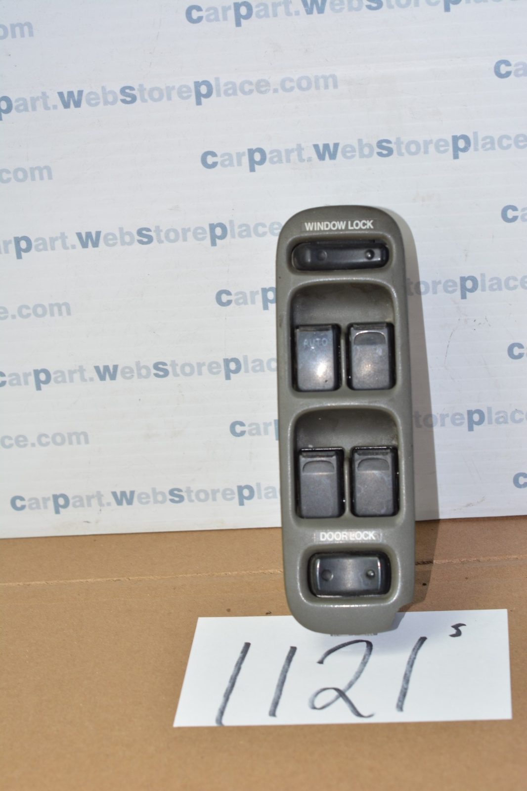 99 00 01 02 Chevrolet Tracker Master Window Switch Control Power DRIVER #1121S