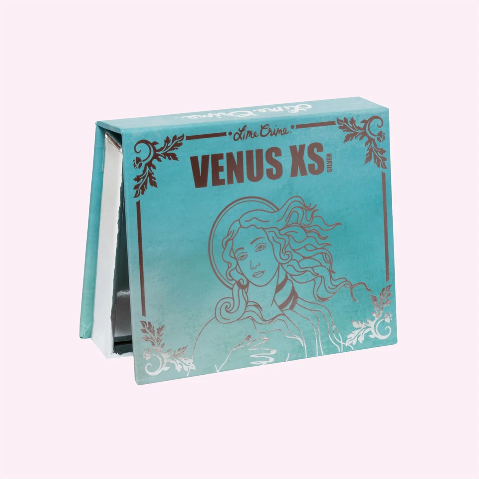 LIME CRIME EYESHADOW FACE PALETTE VENUS XS SILVER LIMITED EDITION HALLOWEEN BNIB - Image 3 of 4