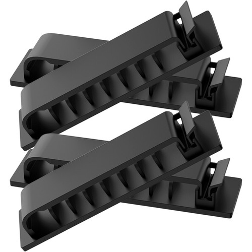 4 Pcs Cable Manager Travel Office Wire Tidy Holder Organizers for Cords - Afbeelding 3 van 10