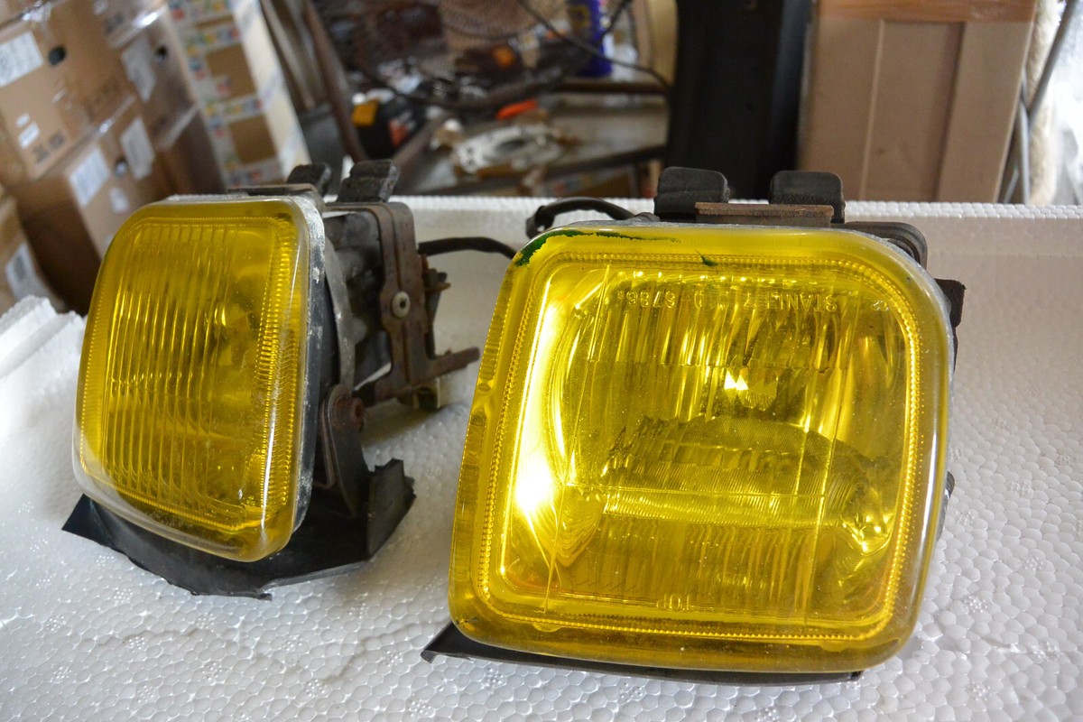 1996-1998 Honda Civic EK EK9 EK4 zenki Amber Square Yellow