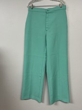 Vintage JC Penny Dress Pants Woman  s 18 High Rise USA 80s 90s Mint Green