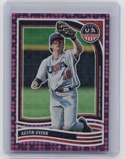 2024 Panini Stars & Stripes #173 Austin Overn Purple Disco #/99