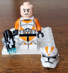 Lego Star Wars 212th Standard Clone Trooper Minifigure 75036 Utapau Orange