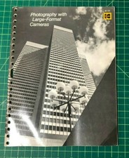 1973 Kodak Photography with Large Format Cameras Guide Book - First Edition